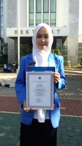 Read more about the article Herdinatara Febria, Mahasiswa PBI yang  Mendapat Penghargaan Juara II  Mahasiswa Berprestasi Tingkat Universitas