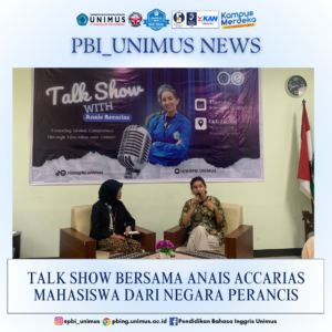 Read more about the article Prodi S1 PBI Selenggarakan Talkshow Global dengan Mahasiswa Prancis