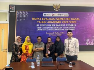 Read more about the article Prodi S1 PBI Gelar Rapat Evaluasi Akhir Semester Gasal 2024/2025