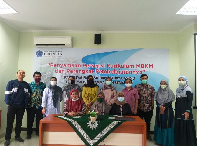 FBBA Unimus Menggelar “Penyamaan Persepsi Kurikulum MBKM dan perangkat pembelajaranya”