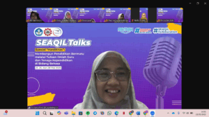 Read more about the article Kaprodi PBI Menjadi Narasumber dalam SEAQIL Talks Spesial Hardiknas 2025