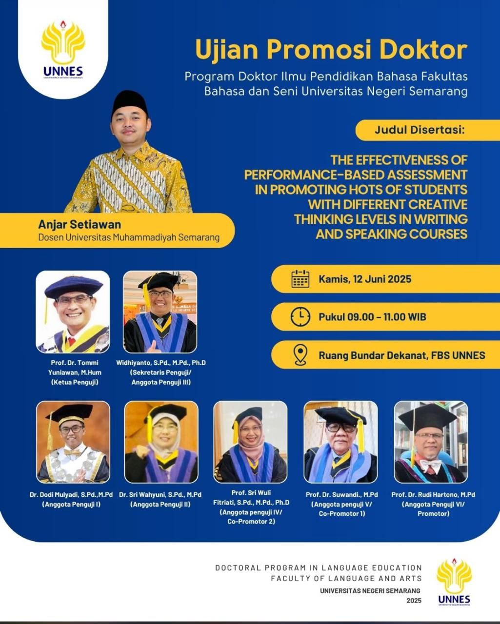 Read more about the article Mohon Doa Restu dan Dukungan