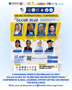 Read more about the article Prodi Pendidikan Bahasa Inggris Jadi Co-Host GLOBE International Conference 2026, Mahasiswa Raih Best Presenter