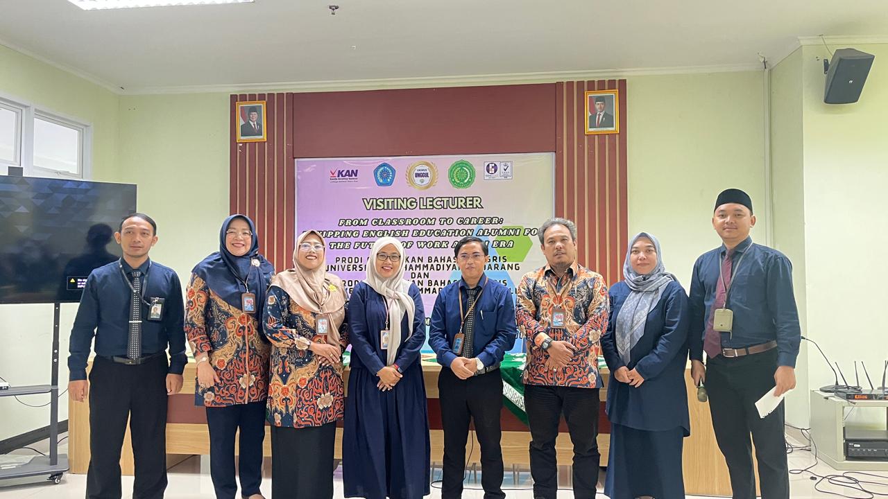Visiting Lecture PBI UNIMUS dan PBI Universitas Muhammadiyah Bengkulu Bahas Kesiapan Alumni Menghadapi Era Kerja dan AI