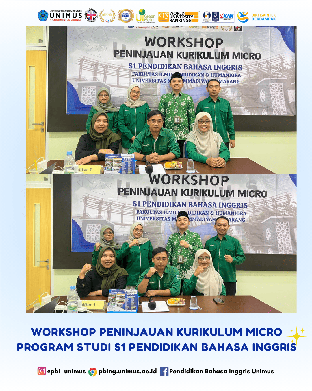 Program Studi S1 Pendidikan Bahasa Inggris Laksanakan Workshop Peninjauan Kurikulum Micro